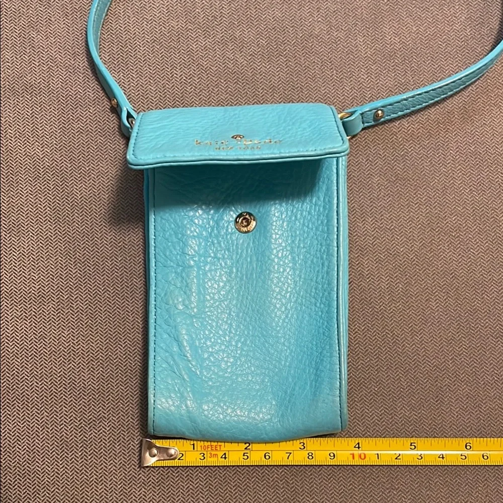 Kate Spade mini bag ♠️ Caribbean blue leather
